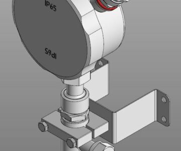 3D модель Анализатор жидкости кондуктометрический АЖК-3101.М.К.Э ТУ 4215-046-10474265-2009