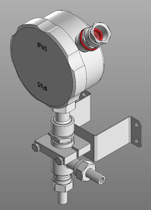 3D модель Анализатор жидкости кондуктометрический АЖК-3101.М.К.Э ТУ 4215-046-10474265-2009