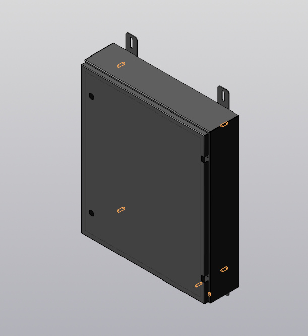 3D модель Шкаф учета ЭЭ-1 (660х560х150)
