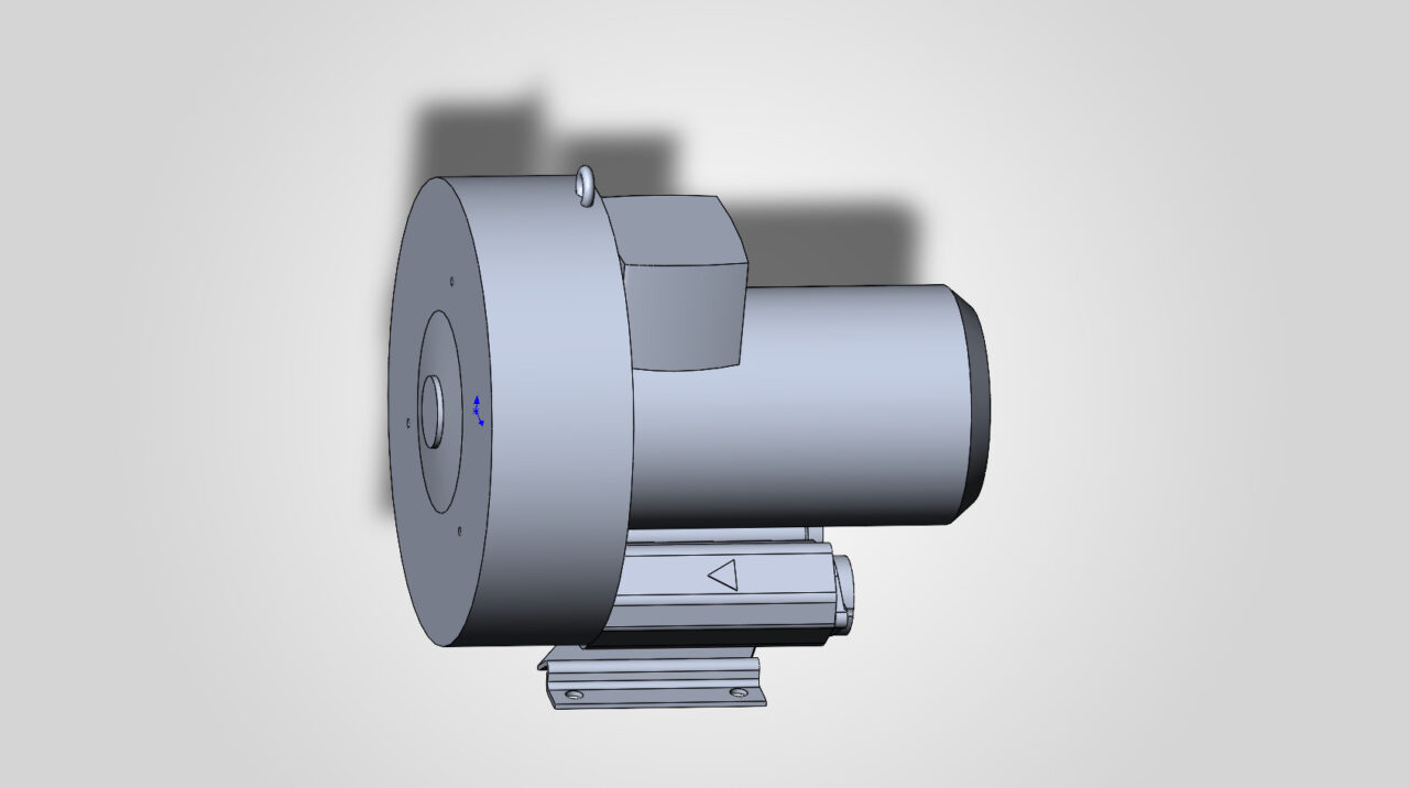 3D модель Вихревая воздуходувка EVL 88-29