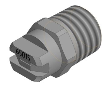 3D модель Плоскоструйная форсунка 1/4MEG-SS65015