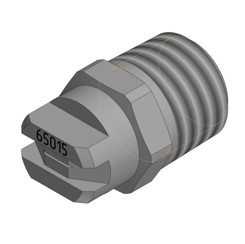 3D модель Плоскоструйная форсунка 1/4MEG-SS65015