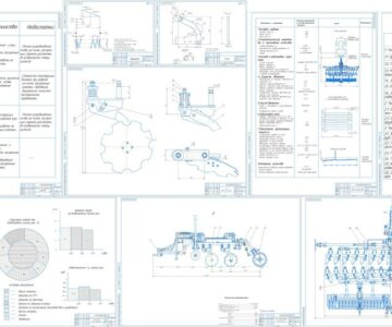 Чертеж Дипломный проект: Техническое обеспечение минимальной обработки почвы в ОАО «Любиново» Миорского района с модернизацией агрегата АПД-6