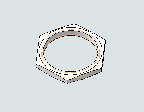 3D модель Кнопка питания D22 мм. Красная