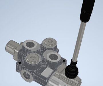 3D модель Моноблочный клапан GMS 120L GT