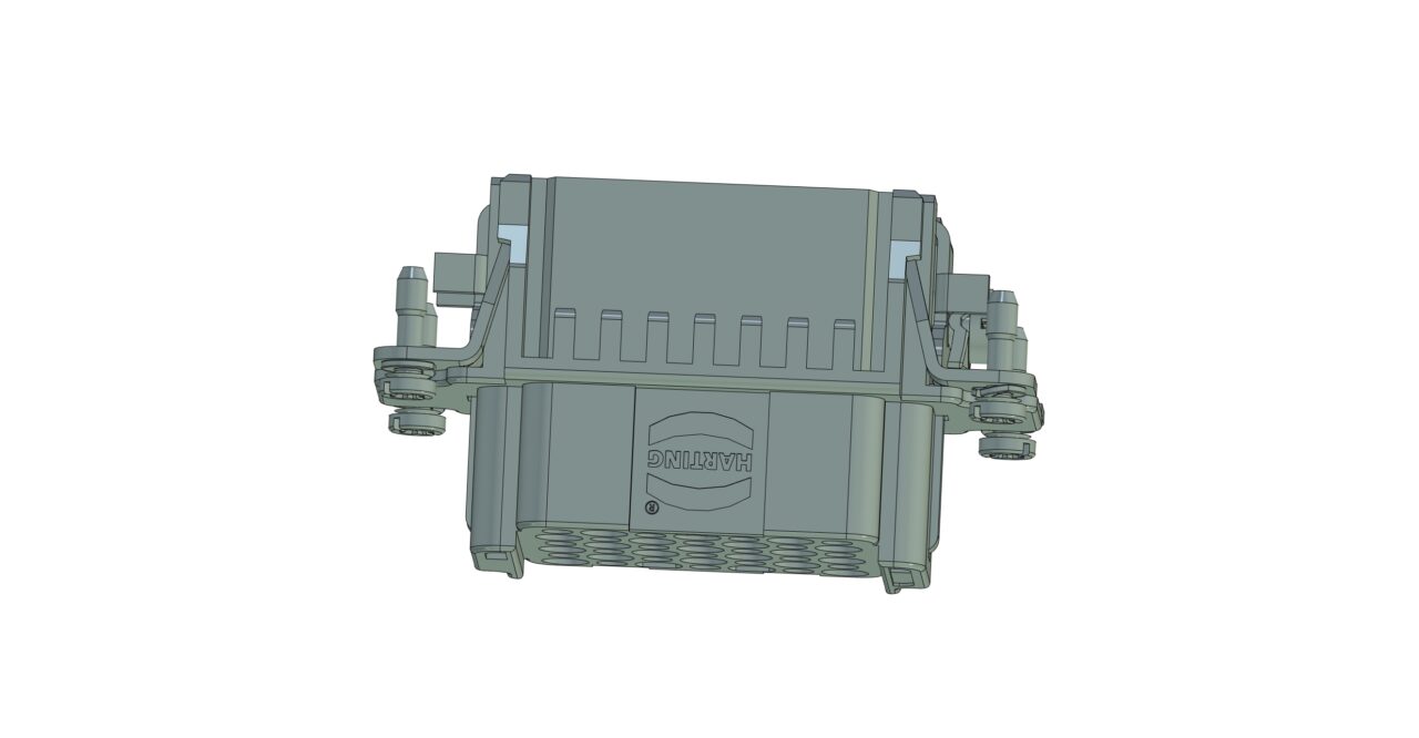 3D модель Розетка HARTING-42