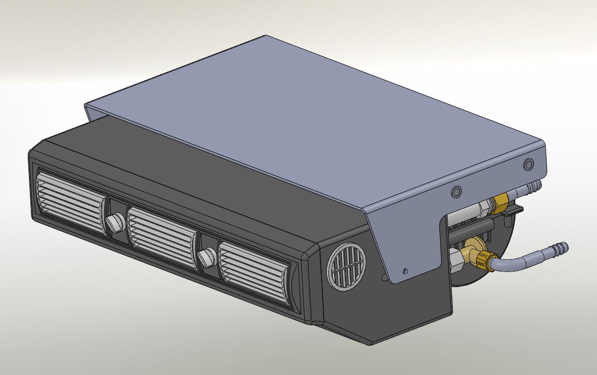 3D модель Испаритель RC-U0624
