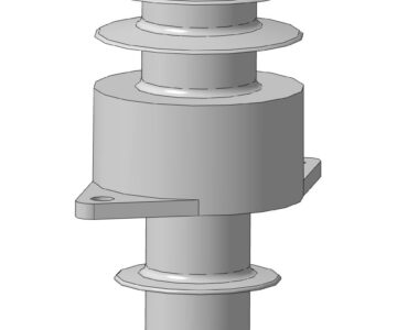 3D модель Изолятор ИПК 10/1000-IV/II-А УХЛ1