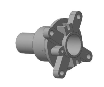 3D модель Корпус сальниковой камеры насоса Peerless