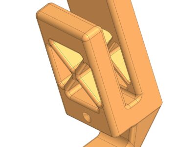 3D модель Крепеж для сноуборда