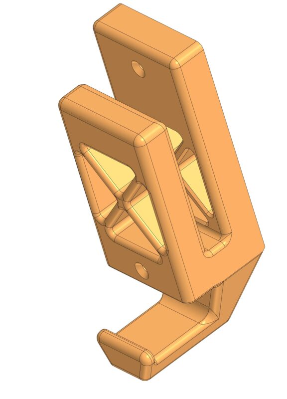 3D модель Крепеж для сноуборда