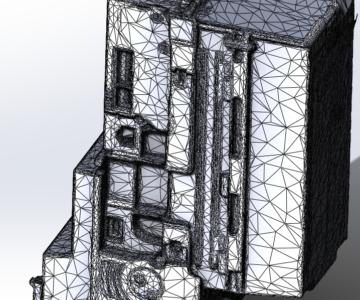 3D модель Купюроприемник ICT XBA-mini 3D скан