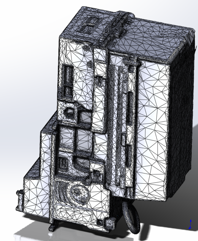 3D модель Купюроприемник ICT XBA-mini 3D скан
