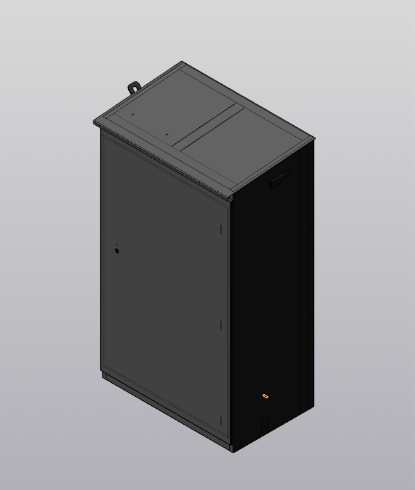 3D модель Шкаф КВУ (1600х900х570)