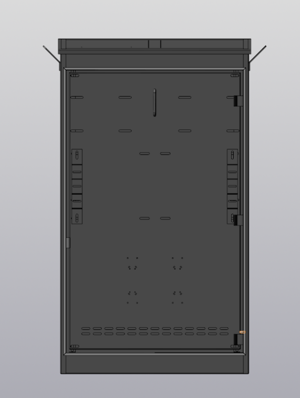 3D модель Шкаф КВУ (1600х900х570)