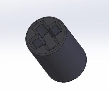 3D модель Муфта для блендера TUVIO_THB04MFP