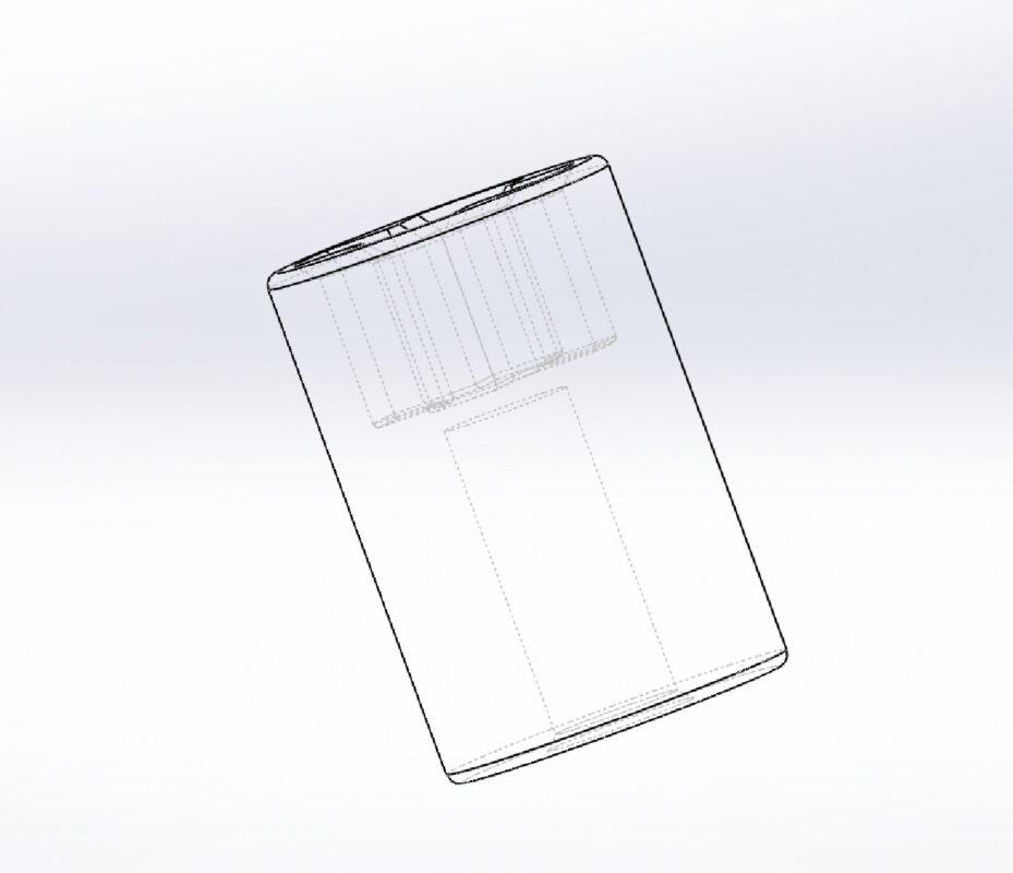 3D модель Муфта для блендера TUVIO_THB04MFP