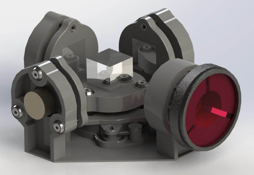 3D модель Интерферометр Майкельсона для 3D печати