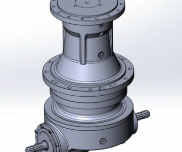 3D модель Редуктор PYK 18002-B кормораздатчика