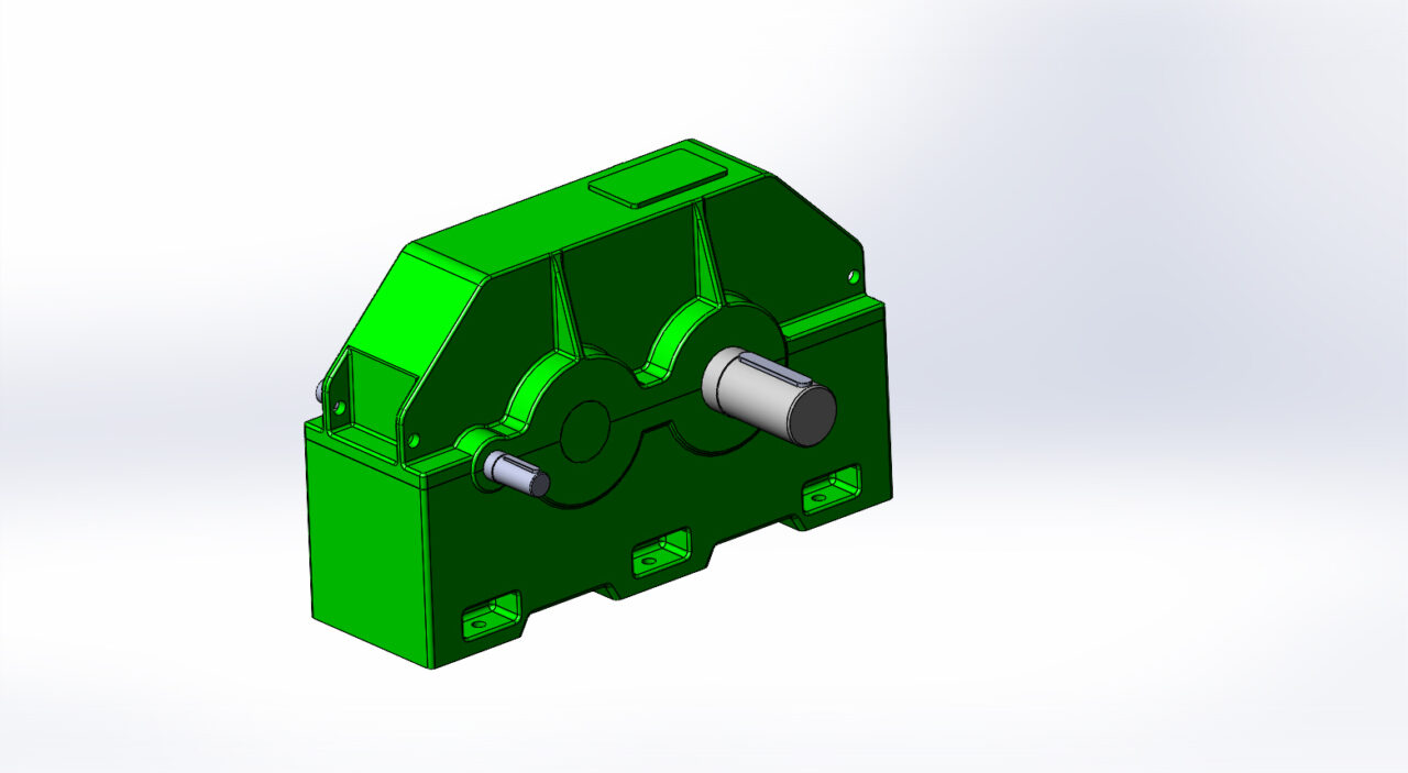 3D модель Редуктор Ц2У355