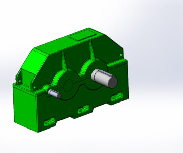 3D модель Редуктор Ц2У355