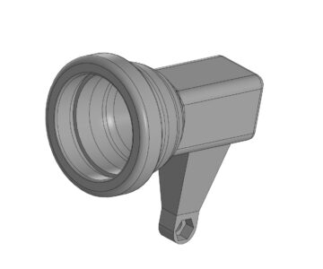 3D модель Корпус для лампы Gu 5.3