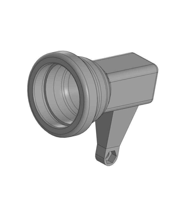 3D модель Корпус для лампы Gu 5.3