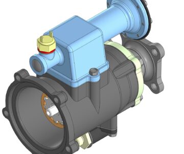 3D модель Коробка дополнительного отбора мощности (КДОМ) Урал (модели Урал-4320)