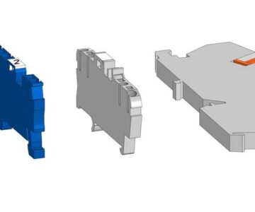 3D модель Клеммы проходные, токовые