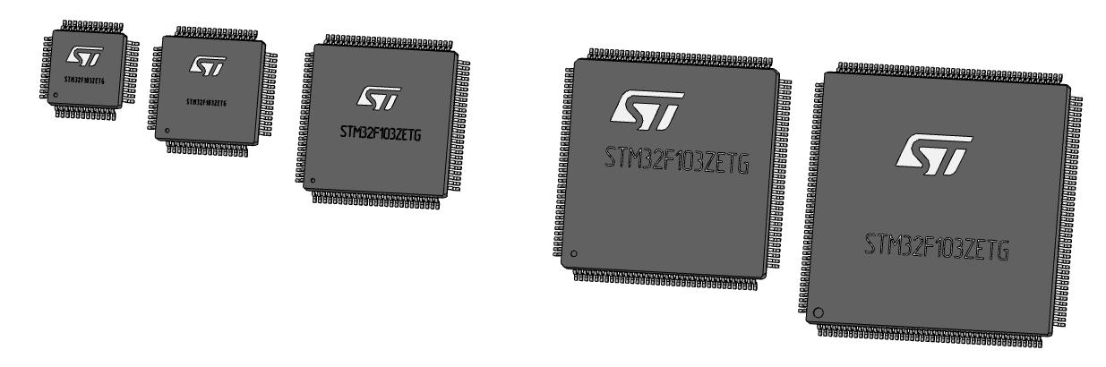 3D модель Контроллеры STM