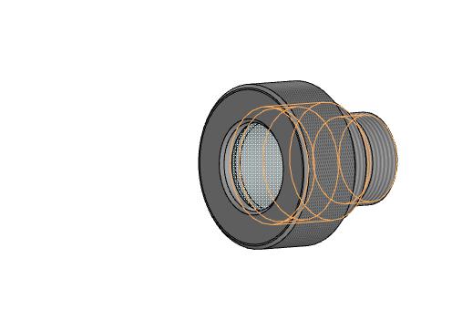 3D модель Маслоуказатель самодельный на токарный станок 1к62