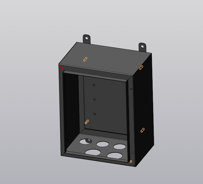 3D модель Щит управления (395х310х165)