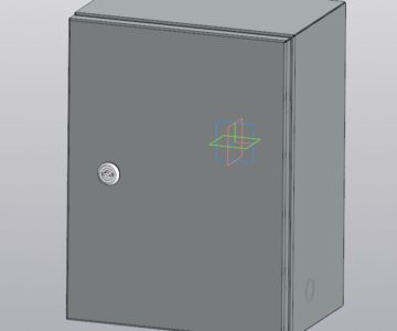 3D модель Модель шкафа электрического CCS 40.30.21