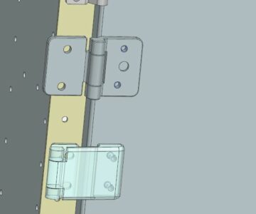 3D модель Набор петель для авто