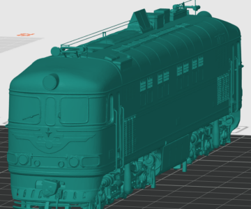 3D модель Модель тепловоза ТЭП60