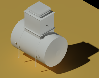 3D модель Подборка резервуаров РГС и РВС