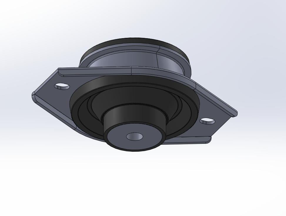 3D модель 3д модель опоры двигателя левая для а/м ВАЗ 2110-2112, 2170-2172