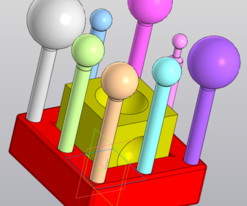 3D модель Анка с пунзелями