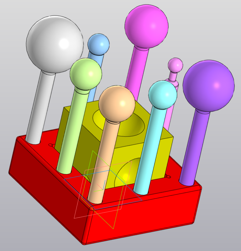 3D модель Анка с пунзелями