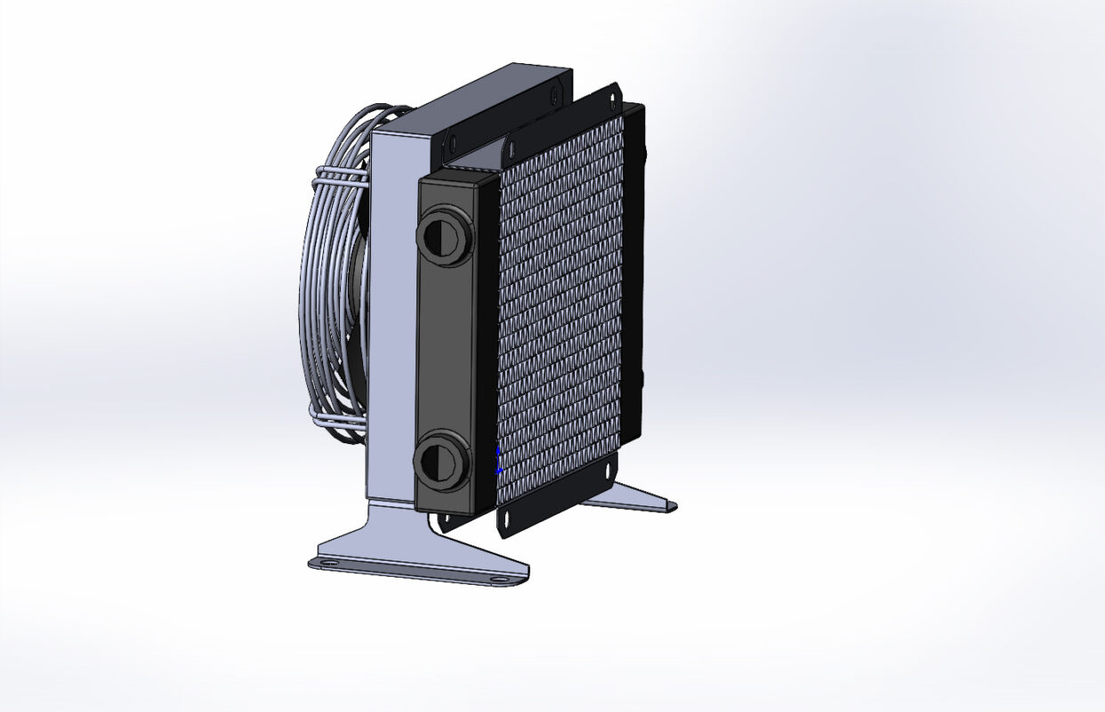 3D модель Теплообменник OMT SS12
