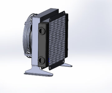 3D модель Теплообменник OMT SS12
