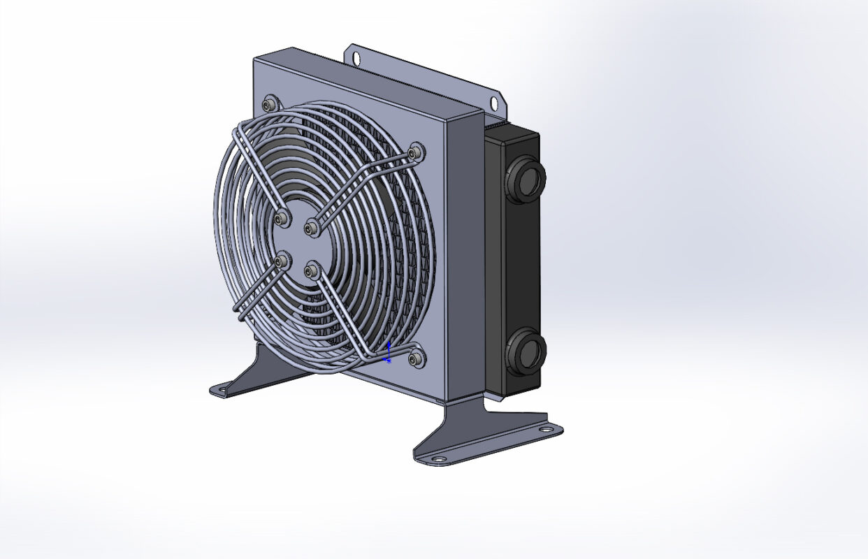 3D модель Теплообменник OMT SS12