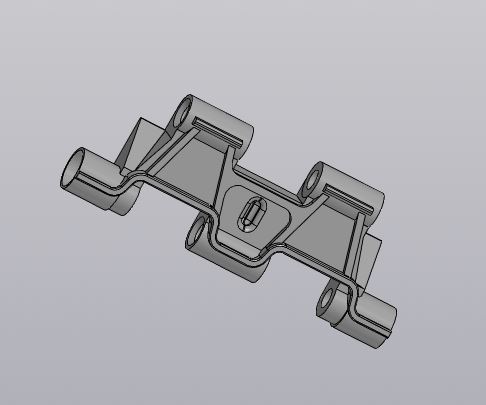 3D модель Трак гусеницы СУ-100П