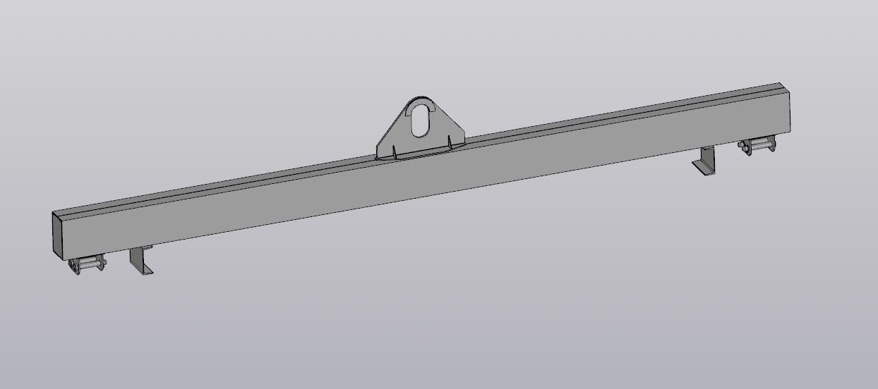 3D модель Траверса 12т (l=6500 мм)
