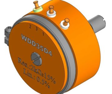3D модель Потенциометр - WDD35D4